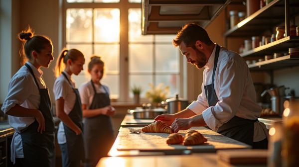 École de pâtisserie : apprendre les gestes des grands chefs