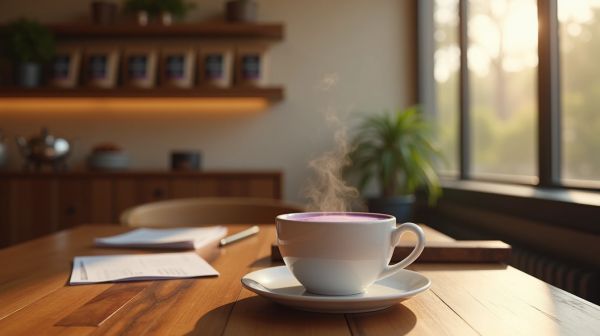 Ube latte en coffee shop : ce que change le choix du fournisseur