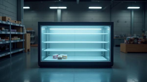 Vitrine réfrigérée à service arrière : pour quels commerces
