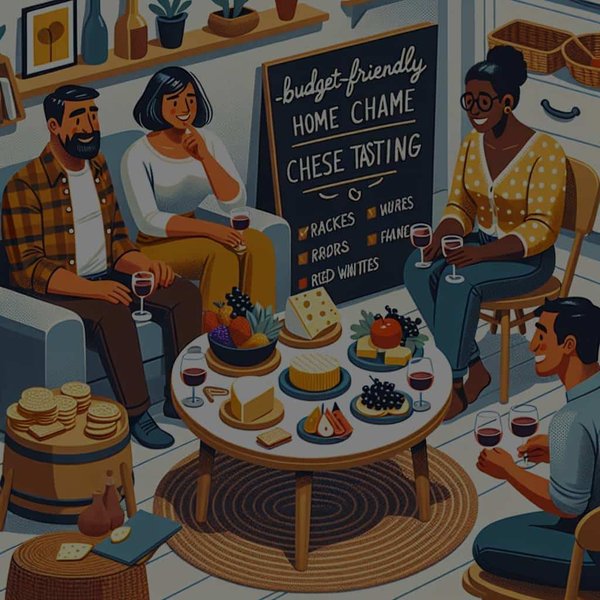 Comment organiser une dégustation de fromages à domicile avec un budget limité?